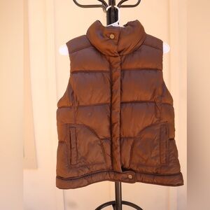 Brown Puffer Vest
